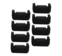 FIXOSHEE 8 pièces Shaped Replacement Pet Water Fountain Sponge Filters Soft Lightweight Foam for Cat and Dog Fountains Hair and Odor Removal Practical Filter Accessories