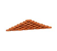 FIXOSHEE 80 pièces Micro Landscape Model for Fairy Garden and Table Realistic DIY Building Blocks for and Architecture Display