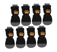 FIXOSHEE 8Pièces Antidérapantes pour Coton Lavable pour Petits Moyens Protection Hiver Sols Sensibles