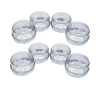 FIXOSHEE 8pièces Protège-boutons de Sécurité pour Cuisinière à Gaz Lot de Cache-boutons Anti-accident pour Plaque de Cuisson Protection Garçon Fille pour Boutons de Gaz
