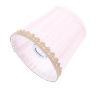 FIXOSHEE Abat Jour Tissu Rose Couverture de Lampe Décorative pour Plafonnier Applique Murale et Suspension Design Créatif et Résistant Décoloration Adapté Salon et Chambre