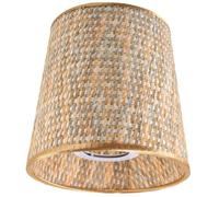 FIXOSHEE Abat Jour Tissu Tissé Coloré Style Ferme Abat Jour pour Lampe de Table et Lampadaire Accessoire Décoratif Résistant et pour Intérieur Maison