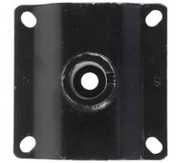 FIXOSHEE Accessoire Robuste pour Fauteuil de Barbier Châssis de Liaison de Chaise en Métal, Remplacement Base Carrée et Vis, Connecteur Adapté pour Chaise Hydraulique de Salon, Usage