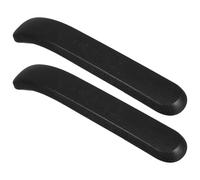 FIXOSHEE Accoudoirs Ronds en Plastique pour Chaise de Bureau, Coussinets de Rechange Confortables pour Support des Bras, Compatibles Tubes 25-28 Mm, Ensemble 1 Paire, Accessoires