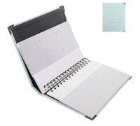 FIXOSHEE Album de Rangement pour Tickets et Photos Collectionneur de Billets de Cinéma Carnet Portable Résistant pour Souvenirs Pages Format Mince Menthe