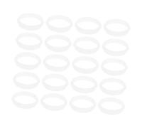 FIXOSHEE Anneaux de Tunnel pour Hamster en Plastique Transparent, 20 Pièces, Connecteurs DIY pour Cage D’agrandissement, Accessoires pour Tunnels de Petits Animaux, Usage Ludique