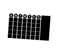 FIXOSHEE Autocollant Tableau Amovible pour Mur Chambre Bureau Sticker Mural Décoratif Pratique et Réutilisable pour Notes et Listes