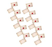 FIXOSHEE Bannière Décorative Magique Sorcier 10 Enveloppes Blanches à Personnaliser Papier Résistant Fête D’Anniversaire Garçon et Filles Décoration DIY Halloween et Fête à Thème