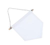 FIXOSHEE Bannière Fanion Mural S Support Daffichage pour Épingles Décoration Murale Personnalisable pour Chambre Garçon Fille Toile Résistante et Facile à