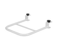 FIXOSHEE Barrière Latérale pour Lit 28 Cm X 30 Cm Blanche, Barrière de Sécurité Renforcée pour Dortoirs, Barre D'appui en Métal Antichute pour Personnes Âgées et Adultes, Assistance au Lit