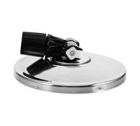 FIXOSHEE Base Rotative de Rechange pour Balai Rotatif Tête de Balai en Métal Noir Compatible Élément de Remplacement pour Vadrouille Rotative Accessoire de Nettoyage Ménager