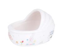 FIXOSHEE Bassine pour Hamster Bassin De Bain Céramique Lavabo De Douche pour Petite