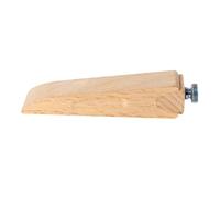 FIXOSHEE Bloc de Ponçage Manuel avec Support Papier Abrasif Outil de Polissage Artisanal pour Ponçage Main et Travail Du Cuir