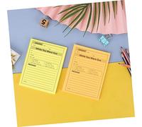 FIXOSHEE Bloc-notes Adhésifs Multifonction Papier Fluorescent Couleurs Prises de Notes Portables pour Usage Quotidien Mémo Compact Autocollant Adapté Bureau et Étudiants