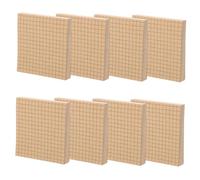 FIXOSHEE Bloc-notes Autocollants Multifonction Notes Adhésives Quadrillées pour École et Bureau Accessoires Scolaires Pratiques Autocollants Mémo Repositionnables sans Trace Lot de