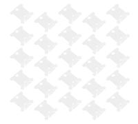 FIXOSHEE Bobines à Broder en Plastique Blanc Laiteux Lot de 240 Pièces Enrouleur de Fil Anti-Nœuds Organisateur Compact pour Broderie Couture et Loisirs Créatifs Rangement Voyage