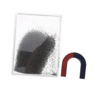 FIXOSHEE Boîte à Poudre de pour Enseignement Physique Instrument Pédagogique pour Démonstration de Champs Magnétiques Outil Simple et pour Expériences Scolaires
