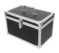 FIXOSHEE Boîte de Rangement pour Outils Magiciens Grosse Taille 30x18x19 Cm, Cadre en Alliage D'aluminium, Intérieur Étanche et Résistant aux Rayures, Coffret Multifonction Poignée