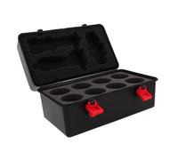 FIXOSHEE Boîte de Rangement Toupie Gyroscopique pour Garçon et Filles, Taille Compacte, Plastique Résistant avec Poignée, Étui de Transport Portable, Coffret de Voyage pour Accessoires