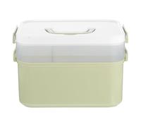 FIXOSHEE Boîte Manucure Capacité Importante Portable Rangement Vernis et Outils Nail Art Mallette Ongles avec Compartiments Détachables Poignée Confortable Résistant Aux Rayures pour Usage