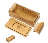 FIXOSHEE Boîte Puzzle Bois avec Compartiments Secrets Éducatif Bois pour Garçon Fille et Adultes pour Dargent et Jeux de Activité Ludique pour Garçons et Filles de Âges