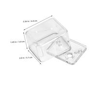 FIXOSHEE Boîtier D'enrouleur en Plastique Transparent 2 Pcs pour Boîte à Musique Vide, Support de Mécanisme Musical Compatible, Organisateur de Remontoir pour Assemblage et