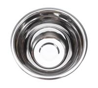 FIXOSHEE Bol à Mélanger Inox Profond Saladier Polyvalent pour Fruits Légumes et Pâtisserie sans Couvercle Ustensile de Cuisine Résistant pour Maison et Restaurant