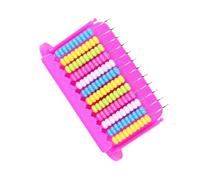 FIXOSHEE Boulier Arithmétique Rangées Plastique pour Garçon Fille Éducatif Beads Mathématiques avec Chiffres Chinois Outil de Calcul et Développement Cognitif