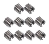 FIXOSHEE Boulons Filetables Inox M2Xm4X4 MM Lot de 10, Inserts Filetés pour Meubles en Bois, Fixation pour Moulage et Quincaillerie, Utilisation Assemblage et Impression 3D