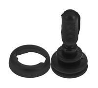 FIXOSHEE Bouton de Commande des Rétroviseurs Extérieurs en Plastique pour Fiesta Mk6 2001-2006, Réglage Manuel Confortable pour Remplacement Facile