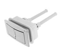 FIXOSHEE Bouton Poussoir Double Chasse pour Réservoir Wc Kit de Remplacement Installation Facile Design Élégant pour Salle de Bain Compatible avec Mécanisme Chasse Eau