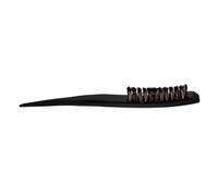 FIXOSHEE Brosse à Poils de Sanglier pour Cheveux Épais et Longs Peigne avec Queue Pointue Manche Bois Antidérapant Démêlage Doux et Coiffage Précis