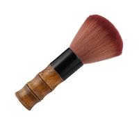 FIXOSHEE Brosse Douce pour Cheveux Cassés avec Manche Bois Brosse Multi-usage Coiffure et Maquillage Flexible et Résistante pour Nettoyage Du Cou et Visage