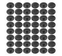 FIXOSHEE Cache-Vis Plastique Noir Cruciforme 10 MM 500 Pièces Embouts Décoratifs Universels pour Vis Autotaraudeuses Cache-Trous pour Meubles Fixation Murale et Rénovation D’Étagères