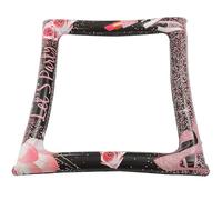 FIXOSHEE Cadre Photo Gonflable 75X65 CM Couleur Rose Doré Accessoire Photo d'anniversaire Léger et Portable pour Fête Photomaton et Présent Anniversaire Femme