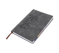 FIXOSHEE Cahier de Planification Organiseur Multifonction Calendrier Journalier Portable Gris