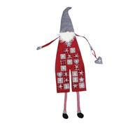 FIXOSHEE Calendrier de Suspendu GNOME de Noël Décoration Festive pour Compter Les Jours Fête de Noël pour Adultes