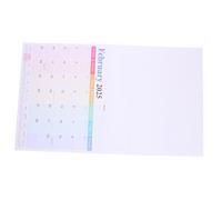 FIXOSHEE Calendrier Magnétique Frigo Mois avec Sections Notes et Planning Organiseur Mural Aimanté Multifonction pour Réfrigérateur et Surfaces Métalliques