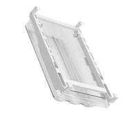 FIXOSHEE carton d' de tiroir récipient poubelle pendaison tiroir à suspendu pour réfrigérateur casier à œufs pour réfrigérateur blanche Réutilisable