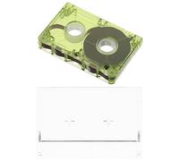 FIXOSHEE Cassette Audio Vierge Verte 40-60 Bande Audio Enregistrable pour Interview et Discours Compatible Magnétophone pour Enregistrement Vocal et Musical Objet Vintage Décoration