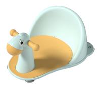 FIXOSHEE Chaise de Bain pour Garçon Fille avec Antidérapantes Siège de Né Confortable et Stable Appui Tête Amovible Drainage Facile Support Sécurisé pour Tout Petits