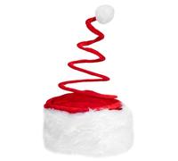 FIXOSHEE Chapeau de Noël Élastique pour Fêtes Accessoire de Tête Unisexe Bonnet Décoratif Festif avec Design et Structure Ajustée