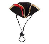 FIXOSHEE Chapeau Pirate Résistant pour Chiot et Chat Accessoire et Confortable pour Photos et Petite Costume pour Animaux de Compagnie