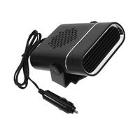 FIXOSHEE Chauffage Auto Portable Noir Ventilateur Soufflant Puissant Désembuage Rapide Voiture Chauffage Appoint Sécurité Antidérapant