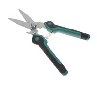 FIXOSHEE Ciseaux Électroniques Multi-usage Anti-dérapants Acier Inoxydable avec Verrouillage de Sécurité Outil de Coupe Précis pour Élagage et Dénudage de Câbles Manche PP Ergonomique Vert