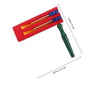 FIXOSHEE Cliquet Musical Bois Castagnette Rotative Portative Instrument De Percussion pour Garçon Fille Et Événements