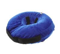 FIXOSHEE Collier Gonflable pour Chiens et Collerette Ajustable de Récupération pour Prévenir Léchages et Grattages pour Soins Post Opératoires et Blessures