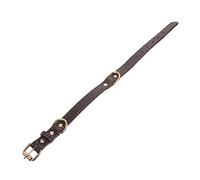FIXOSHEE Collier pour Chien Cuir Réglable avec Anneau d Et Cloche Collier pour Animal De Compagnie