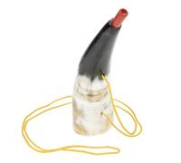 FIXOSHEE Corne de Bœuf Trompette 1Pc 20-22 CM Accessoire de Jeu Sportif et d'Encouragement pour Garçon et Filles Modèle Simulation Bruit Extérieur Corne Robuste et Portable