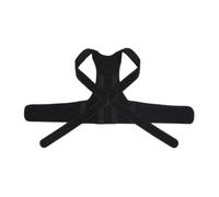 FIXOSHEE Correcteur De Posture Dorsal Ajustable Noir M, Corset Lombaire Réutilisable, Pour Dos Adulte, Maintien Du Dos Quotidien, Correction Posture Assise, Usage Professionnel Et Élève